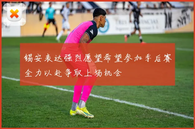 锡安表达强烈愿望希望参加季后赛全力以赴争取上场机会